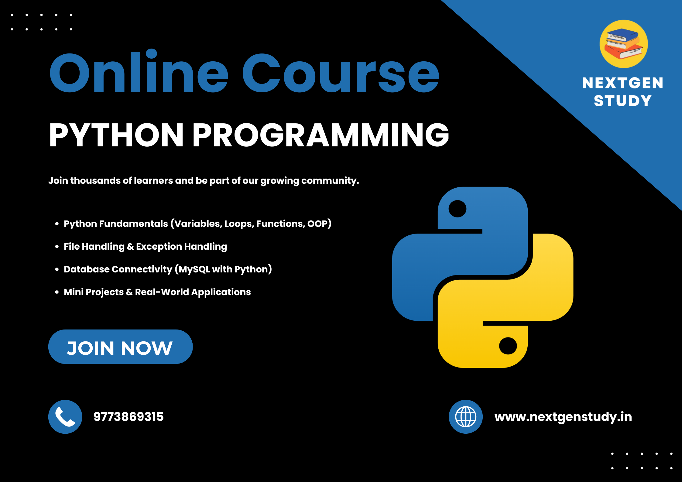 Python Programming Course in Faridabad